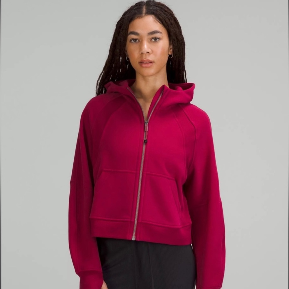 Stunning Lululemon Oversized Full Zip Scuba! Beautiful color!